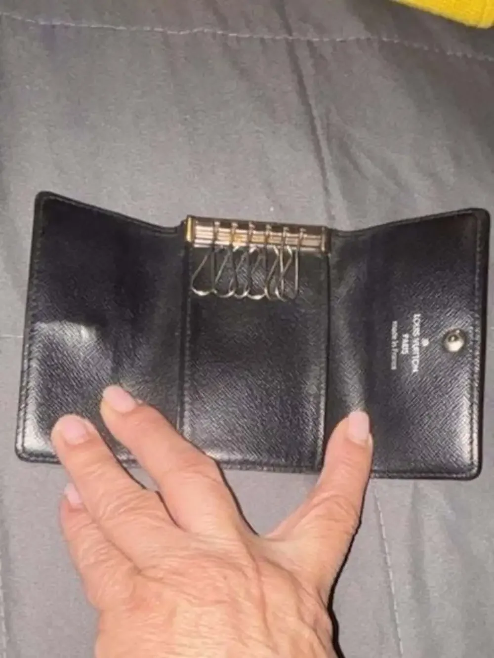 Louis Vuitton Damier Black Key Case